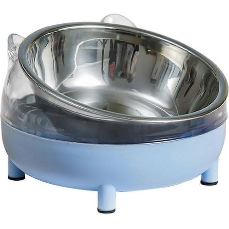 Gamelle surélevée pour chat, gamelles surélevées pour chiens de petite, moyenne et grande taille.-Blue (1/5)