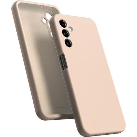 Custodia in silicone Mercury per Samsung Galaxy A15, colore rosa sabbia