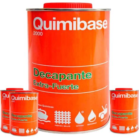 Lot de 4 décapants liquides extra-puissants de 5 L  Décapant pour peinture et vernis  Décapant professionnel (1/5)