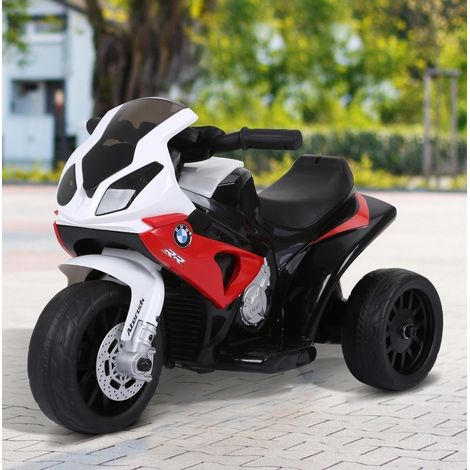 Moto eléctrica infantil BMW con 3 ruedas de acero OKMYHOME (1/3)