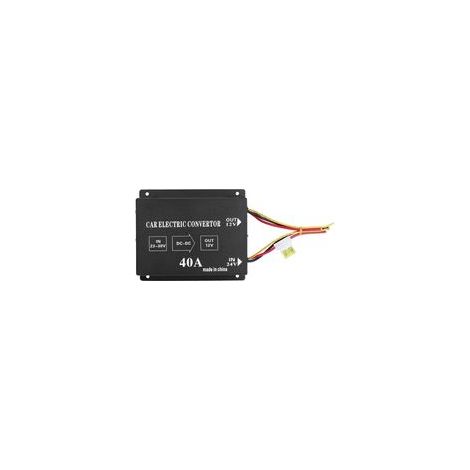 PKW/LKW 40A 480W DC 24V auf 12V Spannungswandler Abwärtstransformator (1/5)
