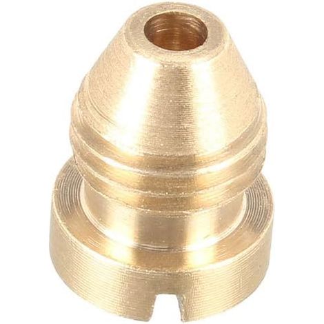 sourcing map 1pc Embout de buse à trou mousse 1,4 mm Embouts universels filetés Lance neige