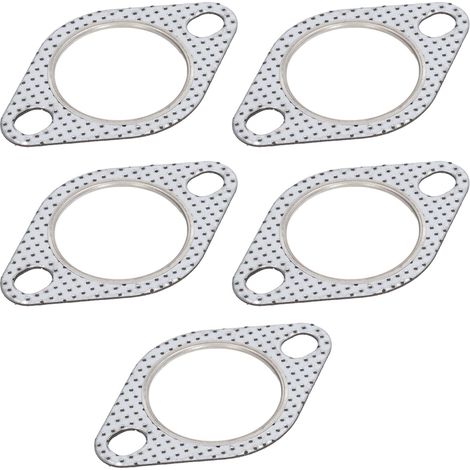 Joint de collecteur 2pouces 5 pièces, étanche haute température, compatible tubulure turbo, échappement downpipe, résistant chaleur. (1/5)