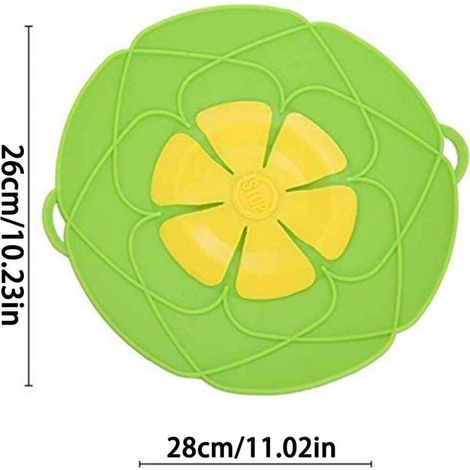 Coperchio anti-bolle in silicone, coperchio anti-bolle, coperchio per pentola ad alta temperatura (1/4)