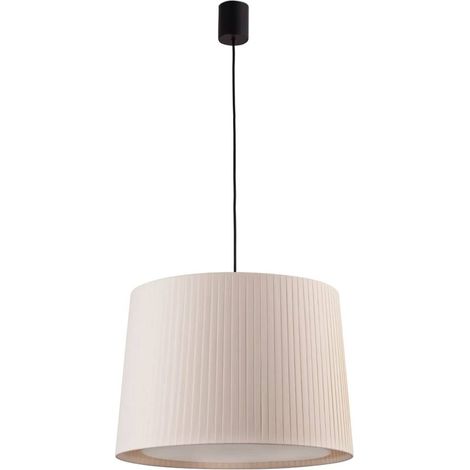 SAMBA Lampada Sospensione simple nera/encintada beige (1/4)