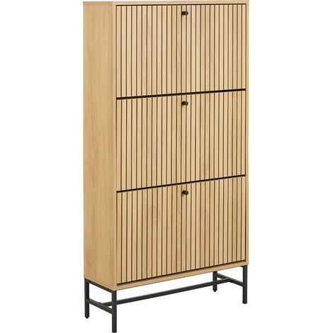 Albany Schuhschrank 3 Schubladen Natur. (1/5)