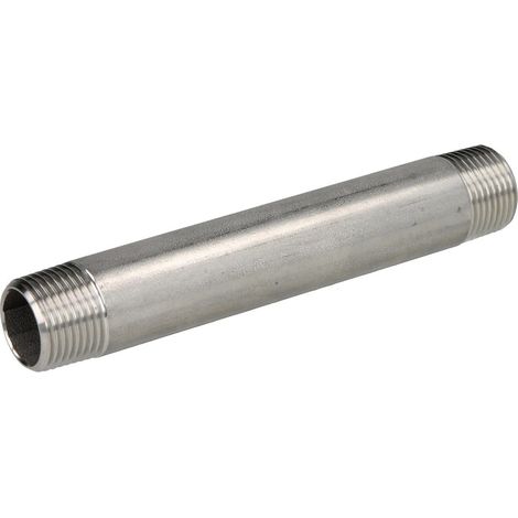 Double nipple de tuyau  1'' x 120 mm