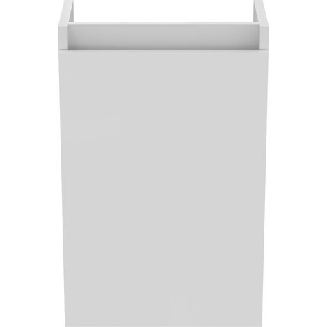 Ideal Standard Eurovit+ - Mueble para lavabo, 55x35x20 cm, 1 puerta, bisagras I/D, blanco brillante R0271WG (1/5)