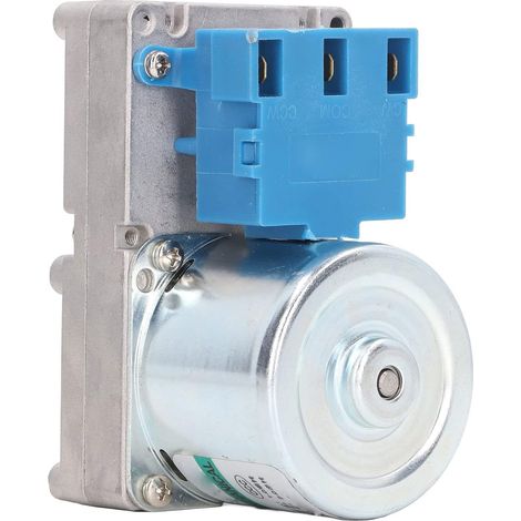 Moteur D'alimentation de Tarière AC220V 20W Moteur de Tarière de Remplacement pour Poêle à Granulés Moteur de Tarière pour Four à Cheminée électrique (2r/min) (1/5)