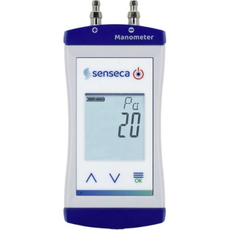 Manometer Senseca eco 210-3 wasserdicht beleuchtetes Display (1/2)