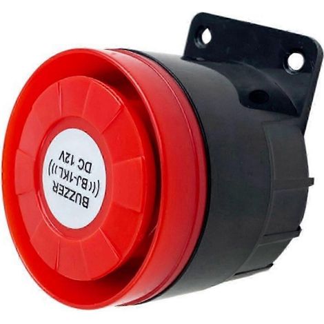 Sirène d'alarme à visser multi-tension 12 V, 24 V, 220 V, résistante aux intempéries, système d'alerte sonore et visuelle multicolore (1/5)