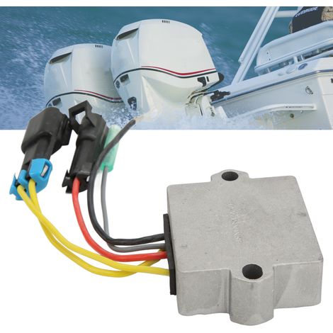 Régulateur de tension 5 fils alliage d'aluminium pour moteurs Mariner 4 temps 30-60 HP