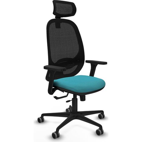 Sedia da ufficio piqueras y crespo Cilanco nero comoda regolabile (1/2)