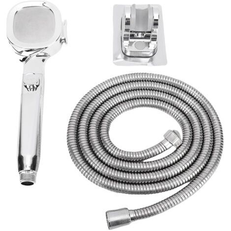 Fockety Pommeau de douche pour camping-car avec flexible et interrupteur marche/arrêt, 4 modes de jet, haute pression, économie d'eau, pour caravane, camping-car, bateau. (1/5)