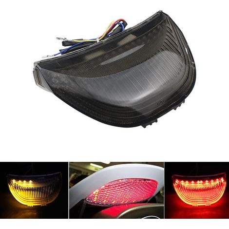 Rear lights, brake lights and rear position lights for very popular modification motorcycles, compatible with the Honda CBR600 F5 (1/4)
