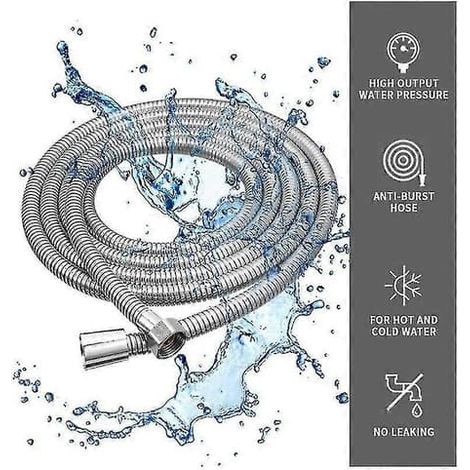 Connecteur, 5 m, en acier inoxydable, finition chromée, pour l'installation et l'entretien des accessoires de salle de bains.-AquaForge (1/4)