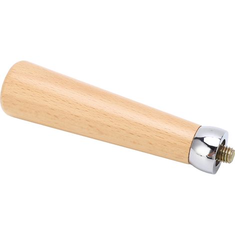 Porte-filtre à café M10 avec base en bois, porte-filtre plat, accessoire de rechange pour machines à café (1/5)