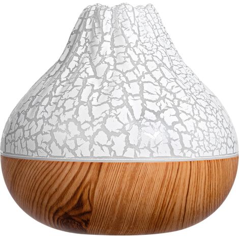 olcano Humidificateur Diffuseur 2 Modes Flamme Simulée Brume RGB Lumière Ambiante Brume Feu 300ml Capacité Diffuseur d'huile pour Maison Chambre Grande Chambre Détente et Décoration (1/4)