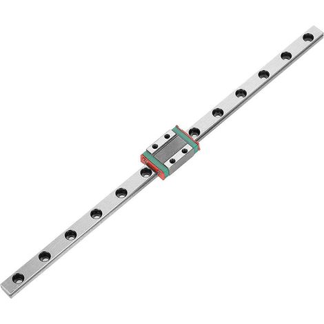 Stück LML9B Miniatur-Linearführungsschiene, 9 mm Breite, Gleitblock (260 mm)