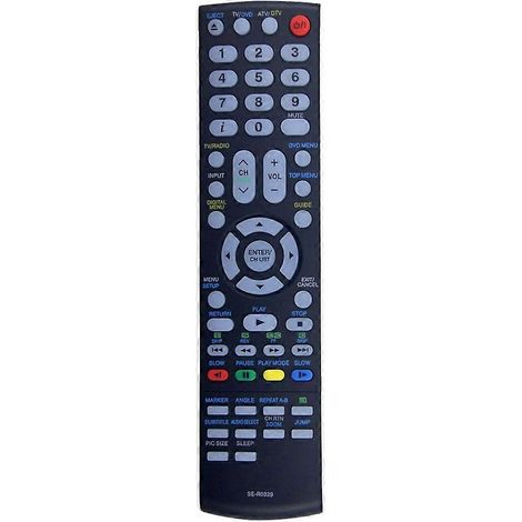SE-R0329 Ersatzfernbedienung für Toshiba DVD-Player (1/5)