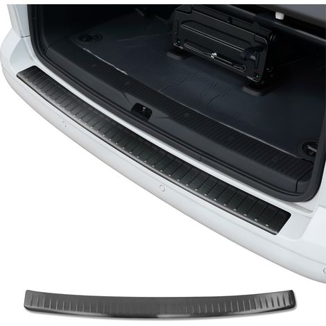 OMAC Protection Seuil de Pare-Chocs pour VW T6 T6.1 2015-24 Double Porte Foncé Brossé