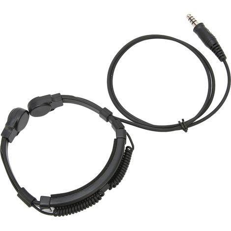 Kit casque PTT pour talkies-walkies PD-780/785/788/780G/785G, avec adaptateur 7,1 mm et connecteur télescopique. (1/5)