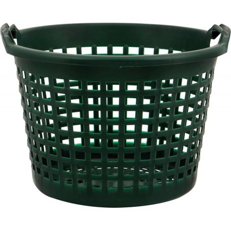 Cesto da giardino 25 kg tondo verde