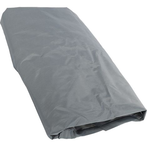 Housse pour chauffage de terrasse, auvent imperméable, protection anti-poussière pour terrasse, grise, 81,5 x 225 cm (1/5)