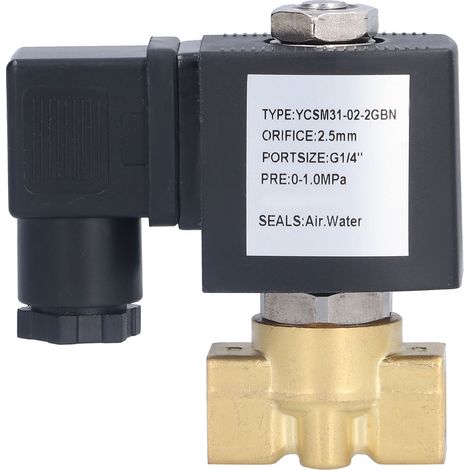 Solenoid Valve Small Power Moisture Proof Electromagnetic Valve for Industrial Use