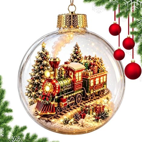Palline e ornamenti natalizi - Pendenti decorativi luminosi (1/5)