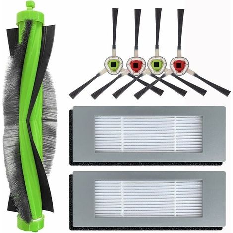 Ersatz-Reinigungszubehörset für Irobot Roomba Combo 113 R113840 Staubsauger, Ersatzteile für Saugroboter, 1 Rollbürste + 2 Filter + 4 Seitenbürsten (1/5)