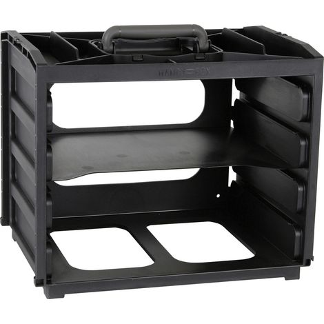 raaco HandyBox 55 Tragerahmen für Sortimentskasten (L x B x H) 376 x 265 x 310 mm Inhalt 1 St. (1/2)