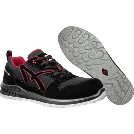 Albatros CLIFTON LOW SRC 648700210000043  Sicherheitsschuh S3 Schuhgröße (EU): 43 Schwarz, Rot 1 Paa
