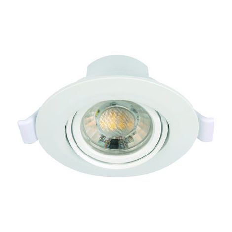 Spot LED encastré - Axto - Dhome - Orientable - 5 W - 450 lm - 3000 K - 38° - Dimmable (1/4)
