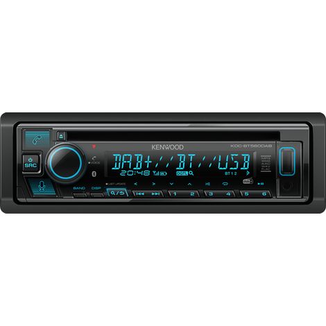 Kenwood KDC-BT560DAB Radio del Coche Anschluss para Lenkradmando a Distancia, Bluetooth®-Freisprecheinrichtun (1/2)