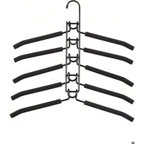 Cintres peu encombrants pour ranger manteaux, pulls et costumes dans votre garde-robe (1/4)