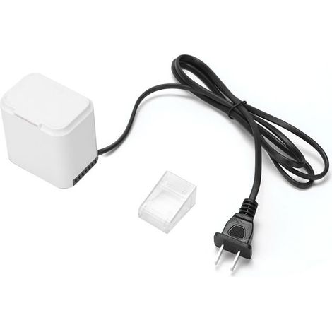 BelleRise - Filtre cascade EN-02 – ultra-basse 1,5 cm – silencieux 3-en-1 – pour tortues et nano-aquariums 65×62×46 mm