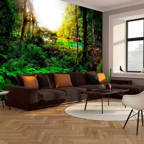 Papier peint sous les tropiques - 150 x 105 cm (1/3)