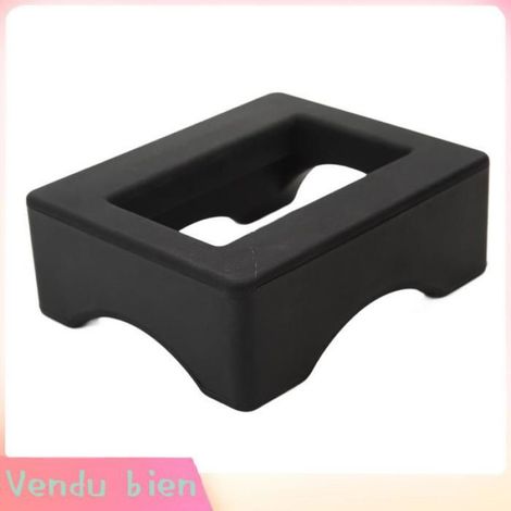 Garosa Support de tasse en silicone Support de verre antidérapant en Silicone avec fente intégrée pour la sport couverts Rose Noir (1/5)