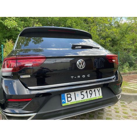 VW Volkswagen T-ROC - Garniture chromée pour hayon