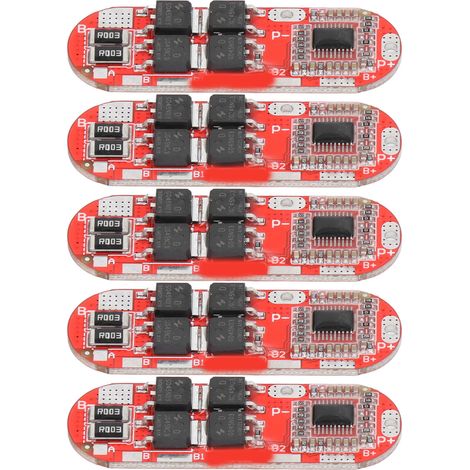 Carte de Protection pour Batterie Lithium 4S 20A, Module de Charge/Décharge Haute Puissance pour Batterie Li-ion 3.7V (1/5)