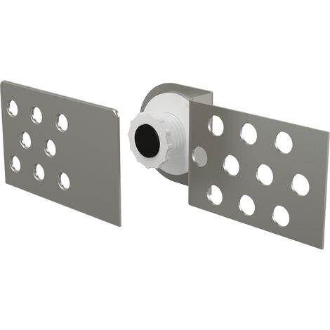 Porte de baignoire Alcadrain magnétique (sous carrelage), hauteur réglable (1/2)