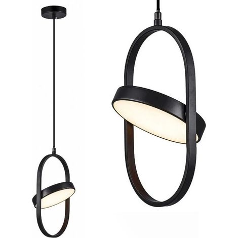LAMPADA A SOSPENSIONE LED  APP1554-CP BLACK (1/5)