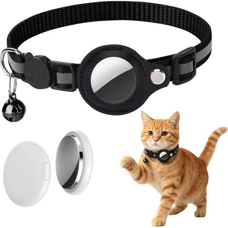 Collier GPS Chat, Traceur GPS Chat Localisation en sans Abonnement (1/5)