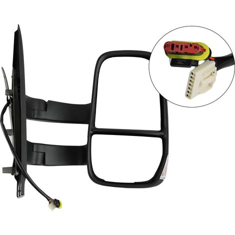 Espejo retrovisor eléctrico rápido FT88362 con calefacción y largo PR