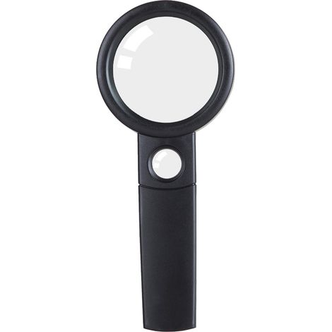 Tragbare, ergonomische Leselupe 3x/5x mit ABS- und Glaslinsen (1/5)