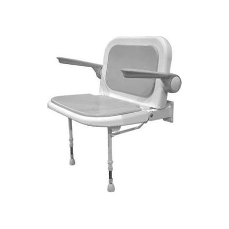 Fauteuil douche Maldives - Assise pleine - Large (1/3)