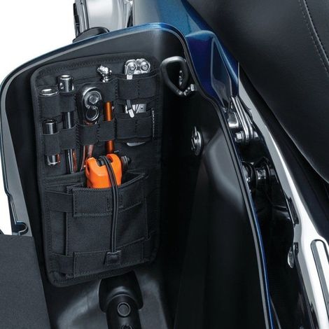 Sacoche latérale pour moto Harley-Davidson, sac de rangement, grande sacoche latérale avec pochette à outils, 2014 (1/5)