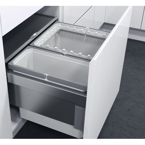 VS ENVI Space Beutelhalter-Aufsatzrahmen Kunststoff grau