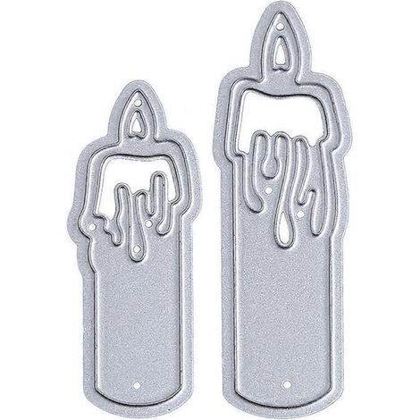 Matrices de découpe pour bougies, pochoirs de gaufrage, création de cartes et de scrapbooking, loisirs créatifs, décoration artisanale